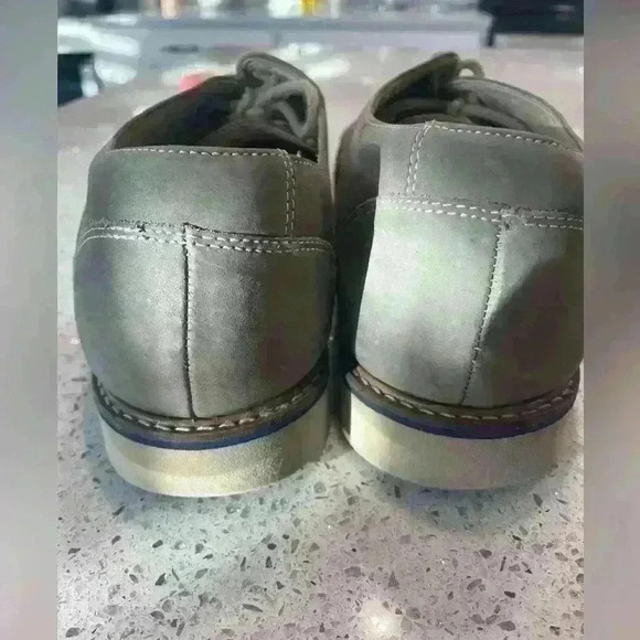 Nordstrom Mens 1901 Carson Oxfords Shoes Sand Suede Leather Size 9 1/2 Shoes - Picture 6 of 6